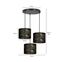 Emibig Kjøkkenbelysning Tak|Takpendler<Broddi rondell takpendel 3 skjermer -