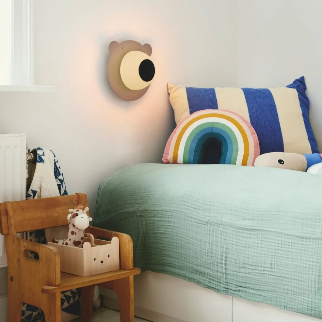 Nordlux Barneromsbelysning<a Bear vegglampe -