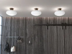 Belid Kjøkkenbelysning Tak|Baderomsbelysning Tak<Bullo taklampe XL 38 cm IP21 - Messing/Opal glass