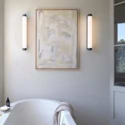 Astro Lighting Baderomsbelysning Vegg<Burlington 600 vegglampe for baderom 14,3W 2700 Kelvin IP44