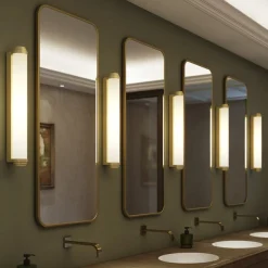 Astro Lighting Baderomsbelysning Vegg<Burlington 600 vegglampe for baderom 14,3W 2700 Kelvin IP44