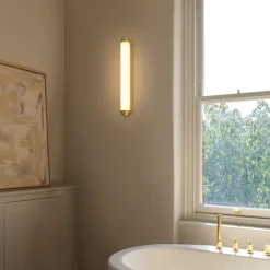 Astro Lighting Baderomsbelysning Vegg<Burlington 600 vegglampe for baderom 14,3W 2700 Kelvin IP44