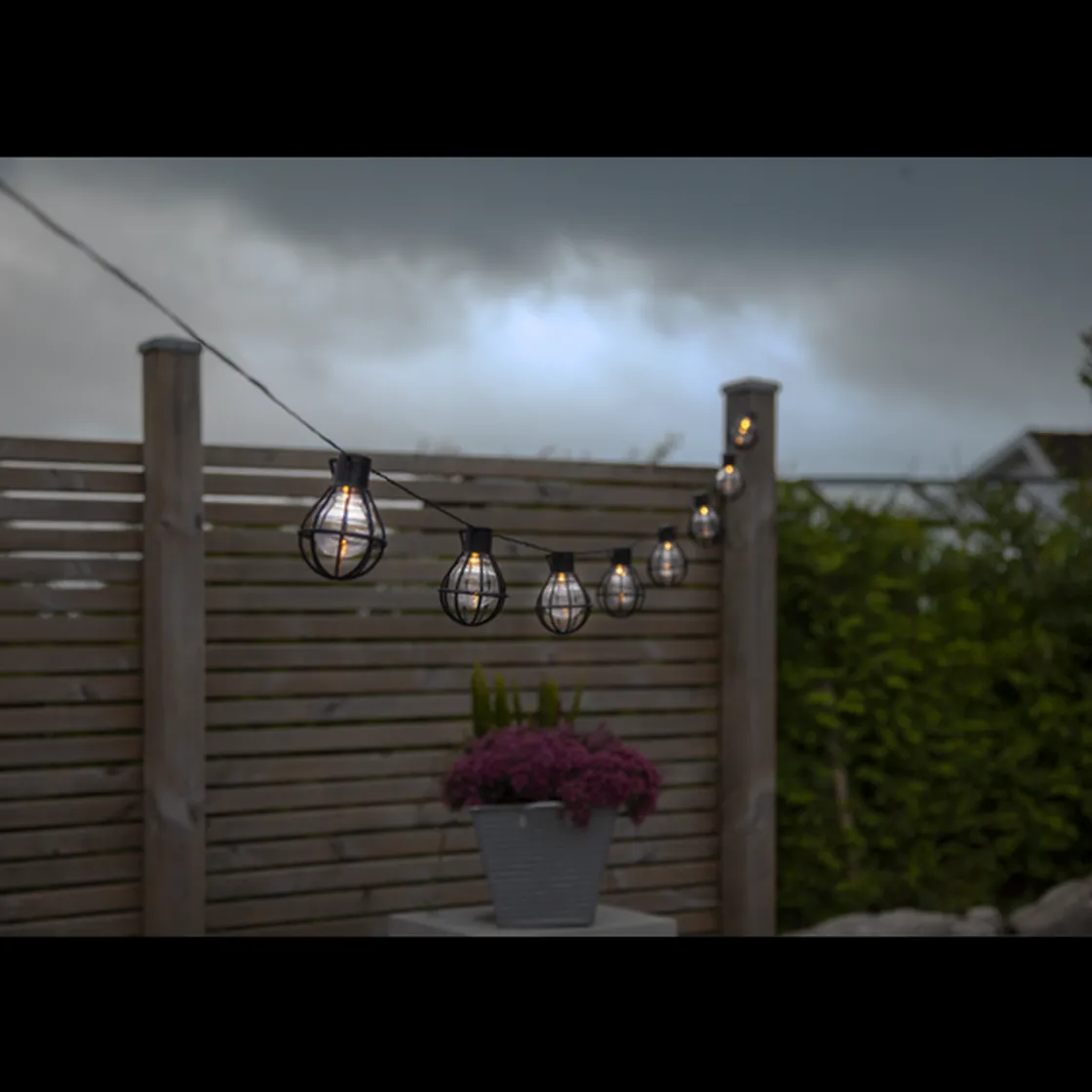 Star Trading Lysslynger|Lysslynger<Cage lysslynge utendørs med 8 lys IP44 -