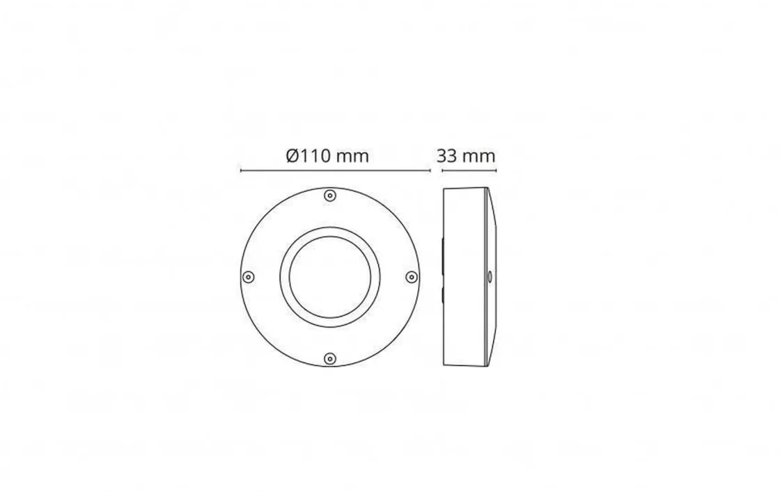 Sg Armaturen As Lightup-Pris|Taklamper Ute<Callisto 4W LED spot,