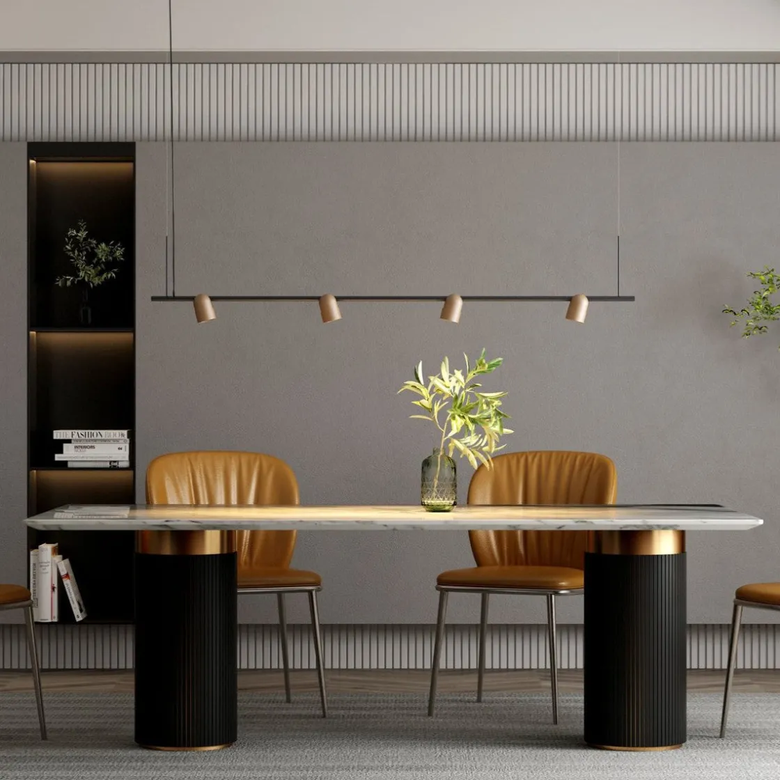 NorDesign Kjøkkenbelysning Tak|Takpendler<Calvi K4 takpendel 27W 2700 Kelvin - Dimbar