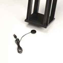 Konstsmide Lykter<Cannes lanterne bord/gulv IP54 oppladbar -