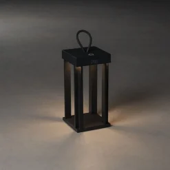 Konstsmide Lykter<Cannes lanterne bord/gulv IP54 oppladbar -