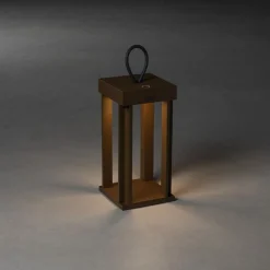 Konstsmide Lykter<Cannes lanterne bord/gulv IP54 oppladbar - farget