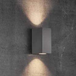 Nordlux Utelamper Med Opp/Ned Lys<Canto Maxi kubi 2 utelampe