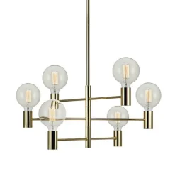 Marksløjd Kjøkkenbelysning Tak|Lysekroner<Capital pendel - Messing - Messing