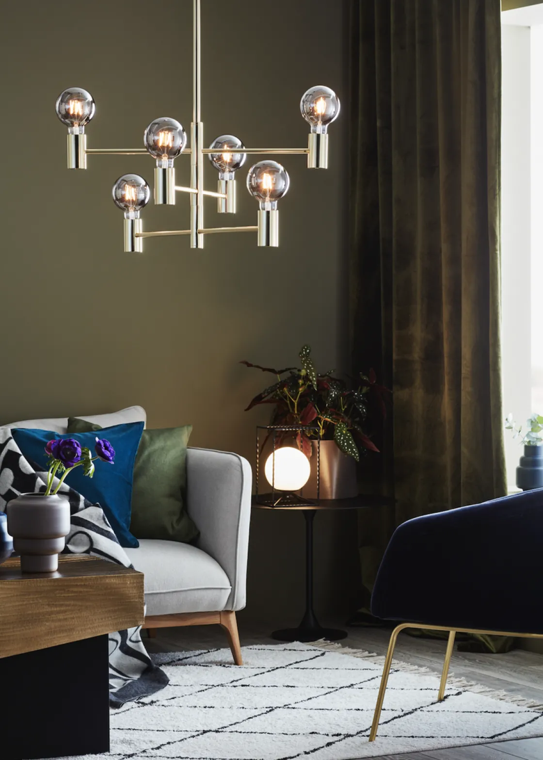 Marksløjd Kjøkkenbelysning Tak|Lysekroner<Capital pendel - Messing - Messing