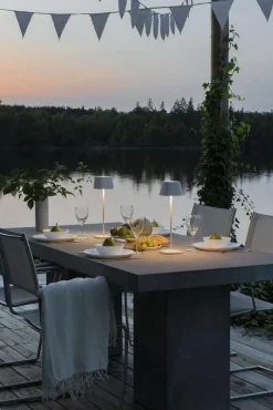 Konstsmide Lightup-Pris|Bordlamper For Utendørsbruk<Capri bordlampe oppladbar utendørs IP54 -