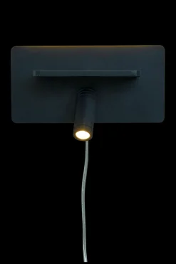Aneta Lighting Leselamper|Vegglamper Med Usb<Cargador vegglampe med trådløs lader og USB -