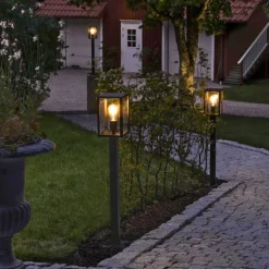 Konstsmide Lightup-Pris|Pullert<Carpi stolpe utendørs 100 cm IP44 -