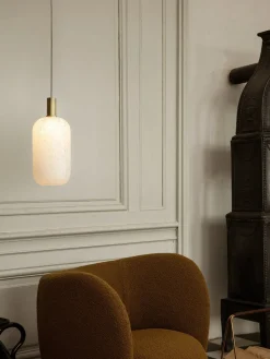 Ferm Living Kjøkkenbelysning Tak|Takpendler<Casca glasskuppel - høy - Milk