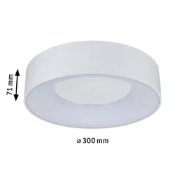 Paulmann Baderomsbelysning Tak|Kjøkkenbelysning Tak<Casca taklampe 30 cm 16W IP44 3000-6500 Kelvin 1500 lumen- 3-step moodmaker