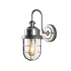 Konstsmide Utelamper - Klassiske Vegglamper<Cerignola vegglampe IP44 - stål