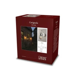 Konstsmide Utelamper - Klassiske Vegglamper<Cerignola vegglampe IP44 - stål