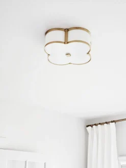 Hudson Valley Kjøkkenbelysning Tak|Taklamper / Takplafonder<Chandler takplafond - messing