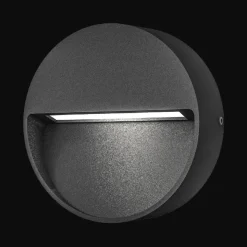 Norlux Utelamper - Veggskjold / Plafond<Chara round vegglampe utendørs IP54 - Mørk