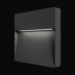 Norlux Utelamper - Veggskjold / Plafond<Chara Square vegglampe utendørs IP54 9W - Mørk