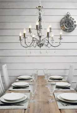 Aneta Lighting Kjøkkenbelysning Tak|Lysekroner<Chateau 9 lysekrone