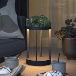 Konstsmide Lykter|Oppladbare Bordlamper<Chieti lanterne bord/gulv 25 cm IP54 oppladbar -