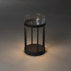 Konstsmide Lykter|Oppladbare Bordlamper<Chieti lanterne bord/gulv 25 cm IP54 oppladbar -