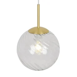 Nordlux Kjøkkenbelysning Tak|Takpendler<Chisell takpendel 25 cm - Klar/Messingfarget