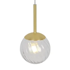 Nordlux Kjøkkenbelysning Tak|Takpendler<Chisell takpendel 15 cm - Klar/Messingfarget