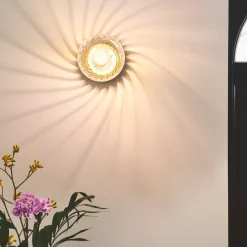 Nordlux Interiørlamper<Chisell vegglampe - Klar/Messingfarget