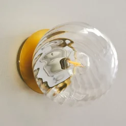 Nordlux Interiørlamper<Chisell vegglampe - Klar/Messingfarget