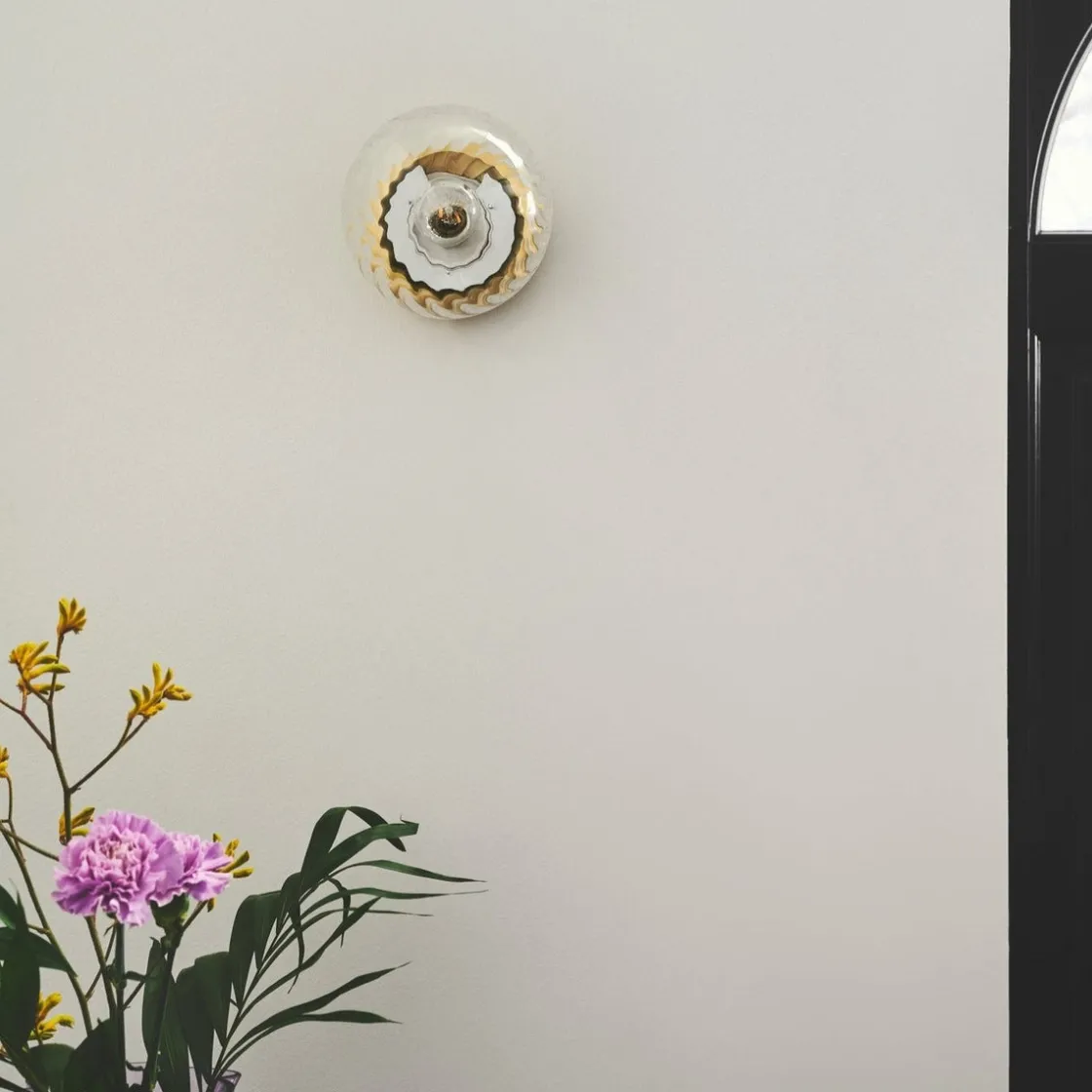 Nordlux Interiørlamper<Chisell vegglampe - Klar/Messingfarget