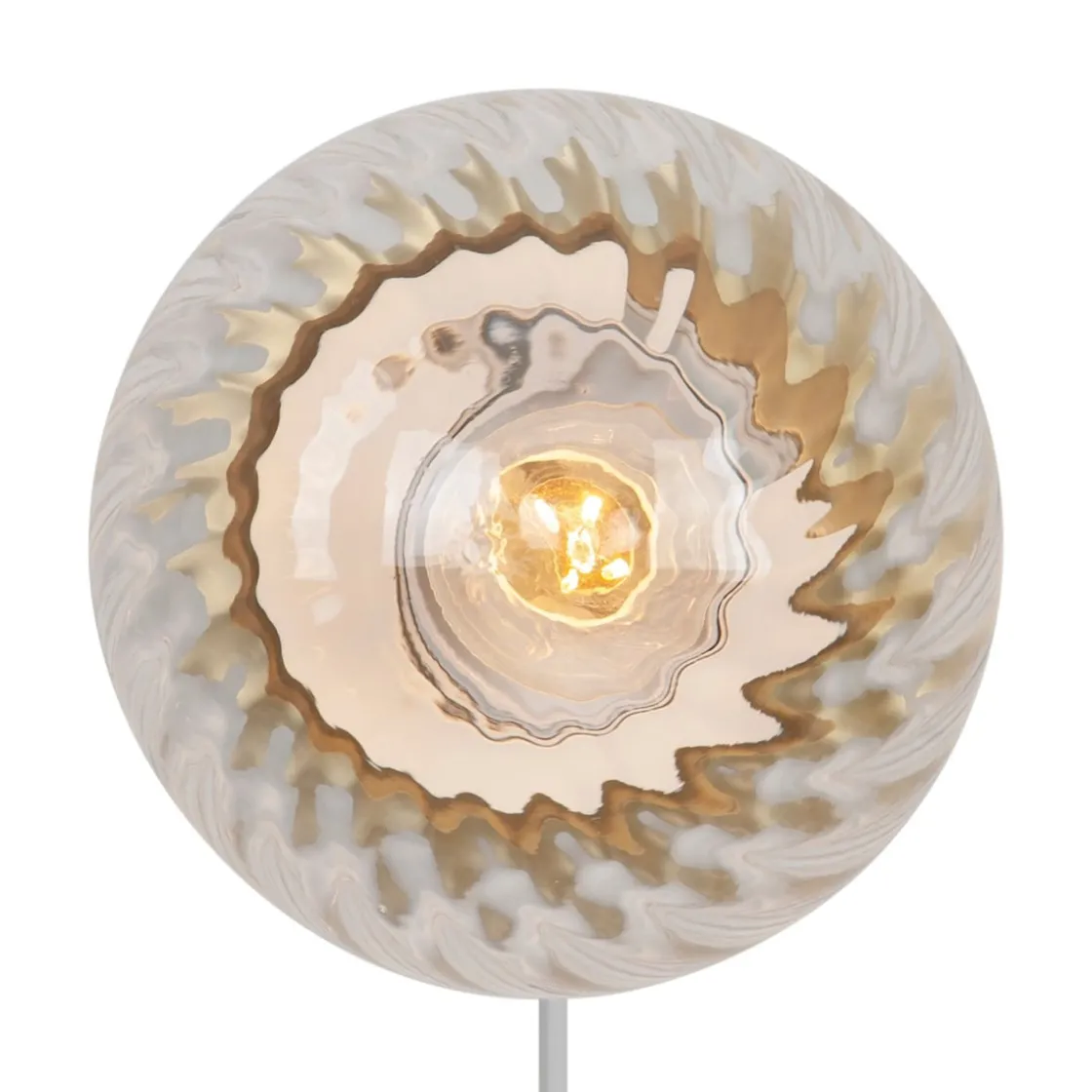 Nordlux Interiørlamper<Chisell vegglampe - Klar/Messingfarget