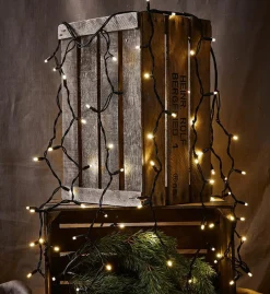 Marksløjd Lysslyngesystem Chrissline - Marksløjd|Juletrelys & Lysslynger<Chrissline Gardin 100 lys 1,5 meter extra - Varm