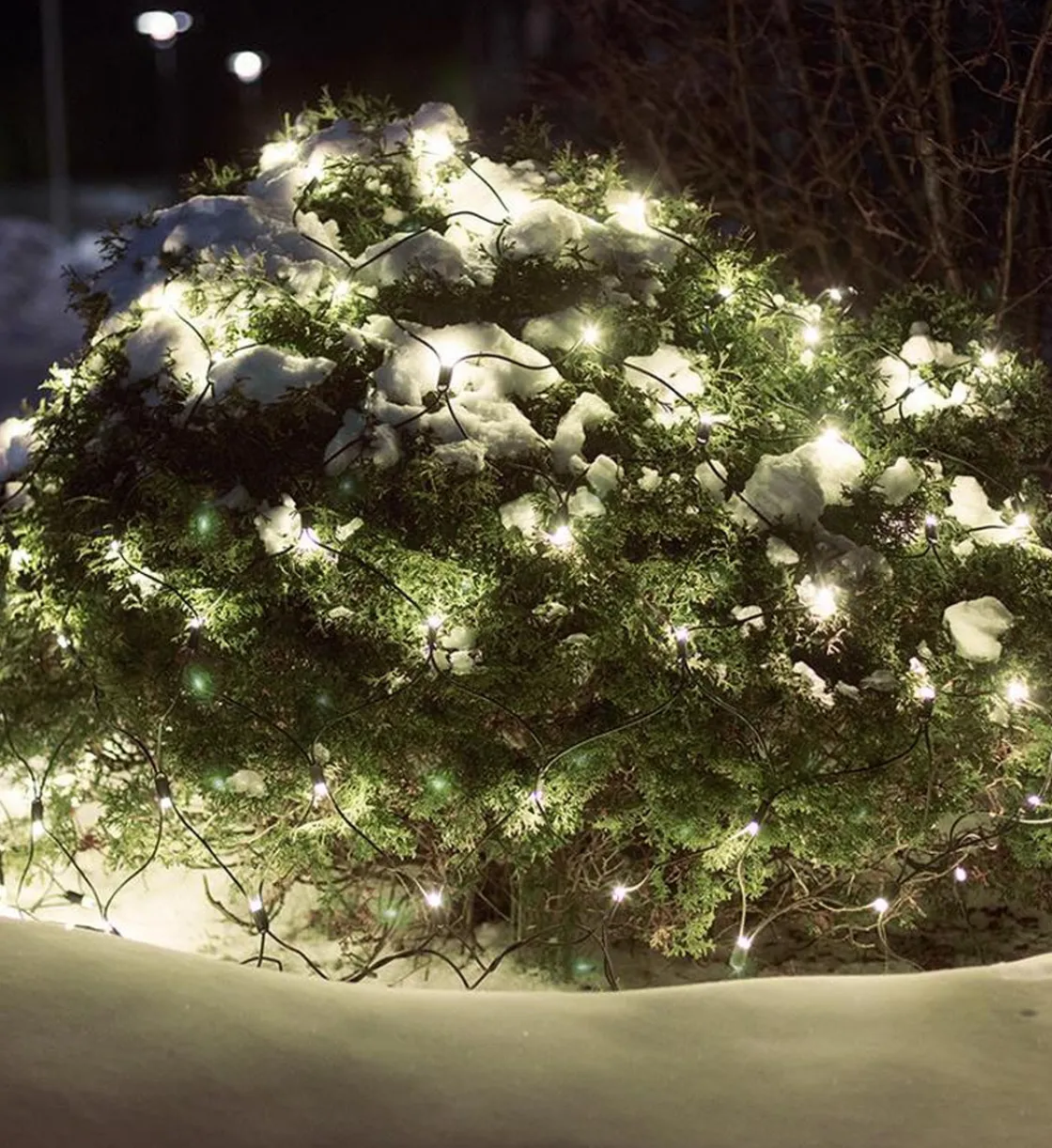 Marksløjd Lysslyngesystem Chrissline - Marksløjd|Juletrelys & Lysslynger<Chrissline lysnett 100 lys 2 x 1,7 meter extra - Varm -