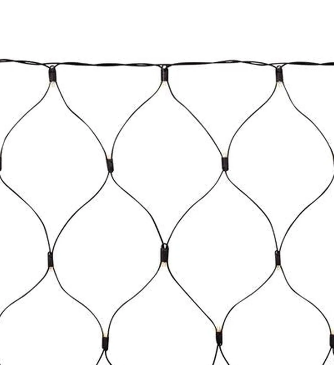 Marksløjd Lysslyngesystem Chrissline - Marksløjd|Juletrelys & Lysslynger<Chrissline lysnett 100 lys 2 x 1,7 meter extra - Varm -