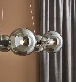 Marksløjd Kjøkkenbelysning Tak|Takpendler<Circle takpendel - Svart/Smoke -