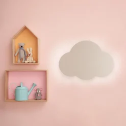 TK Lighting Barneromsbelysning<Cloud vegglampe