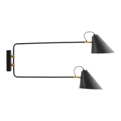 House Doctor Interiørlamper|Leselamper<Club dobbel vegglampe