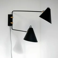 House Doctor Interiørlamper|Leselamper<Club dobbel vegglampe