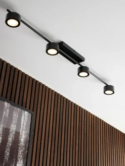 Nordlux Kjøkkenbelysning Tak|Spotter & Skinner<Clyde spotskinne med 4 lys 3 step dim 2700K -