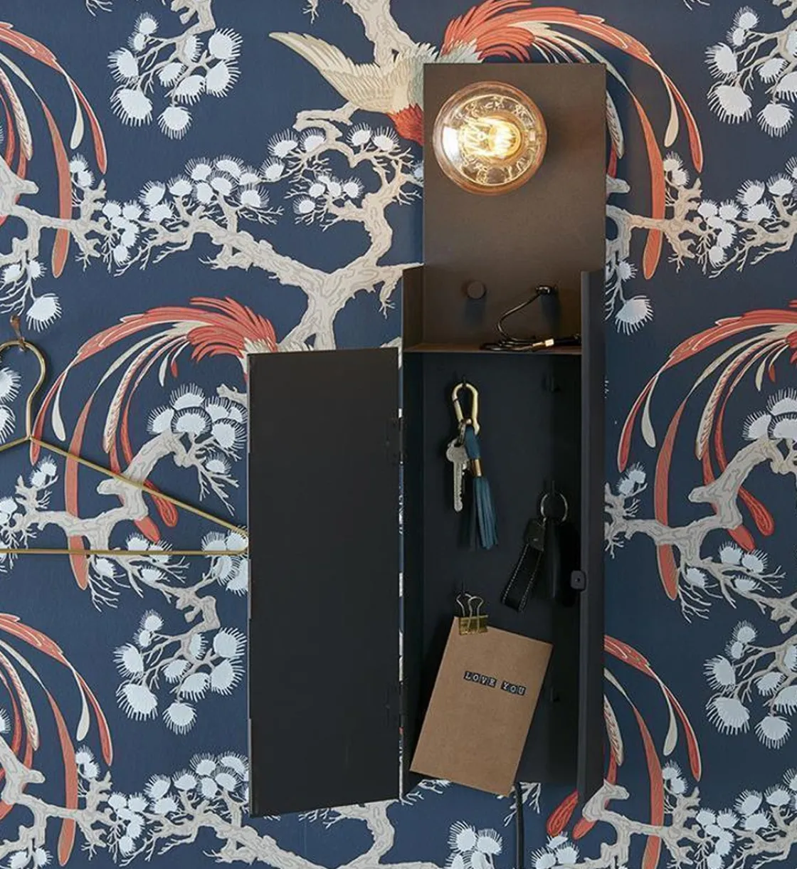 Marksløjd Interiørlamper|Vegglamper Med Usb<Combo vegglampe/nøkkelskap - -