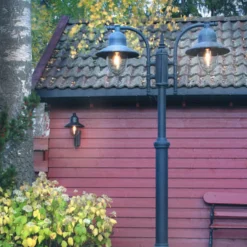 Norlys Lightup-Pris|Lyktestolper<Como stolpe 2 lykter 372