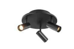 Aneta Lighting Kjøkkenbelysning Tak|Spotter & Skinner<Concord rund takspott 3-lys