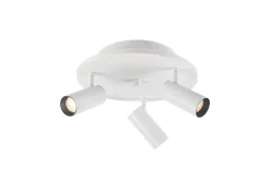 Aneta Lighting Kjøkkenbelysning Tak|Spotter & Skinner<Concord rund takspott 3-lys