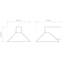 Astro Lighting Baderomsbelysning Vegg<Conic vegglampe IP44