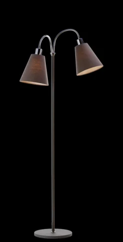 Ms - belysning Interiørlamper Gulv|Leselamper Gulv<Connie gulvlampe 2 lys med lampeskjerm