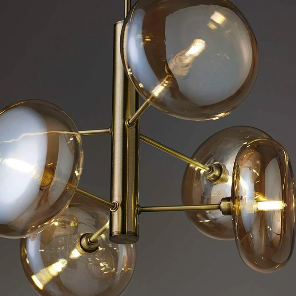 Nielsen Light Kjøkkenbelysning Tak|Takpendler<Continental takpendel 6-lys