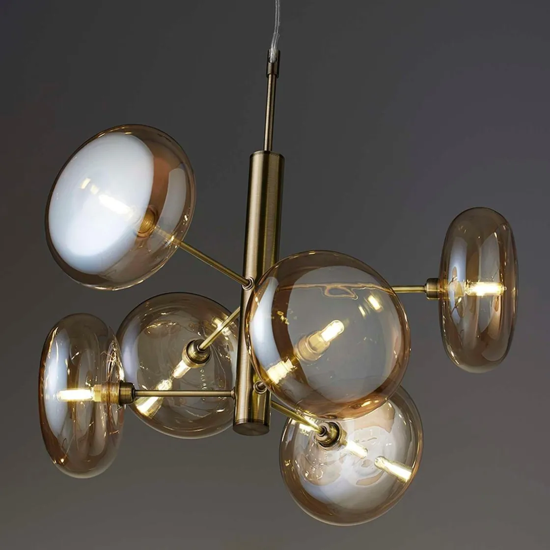 Nielsen Light Kjøkkenbelysning Tak|Takpendler<Continental takpendel 6-lys